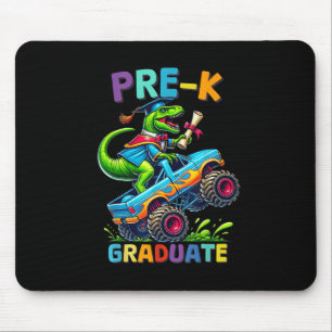 Tapis De Souris Diplômé de pré-maternelle Camion Monstre Dinosaure