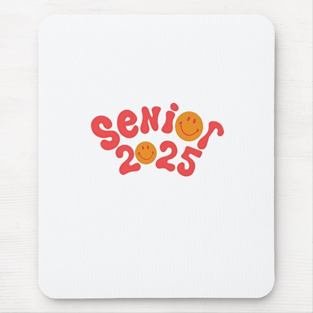 Tapis De Souris Diplôme d'été de vacances 2025 (Devant)