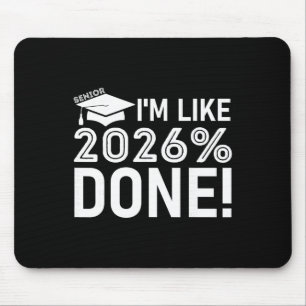 Tapis De Souris Diplômé Drôle Cl De 2026 Senior Je Suis Comme 2026