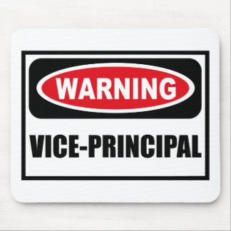 Tapis De Souris DIRECTEUR ADJOINT d'avertissement Mousepad