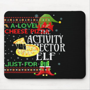 Tapis De Souris Directeur d'activité Elf Xmas Funny Famille Corres