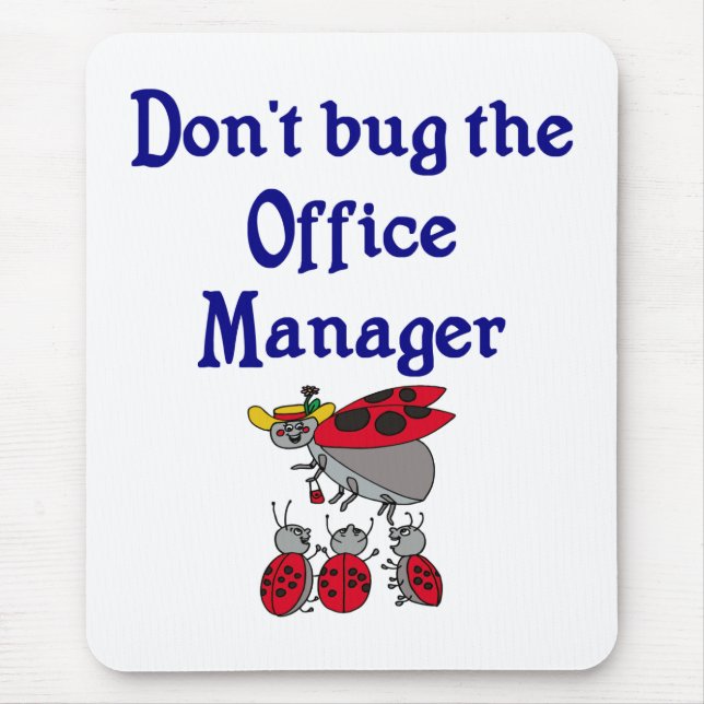 Tapis De Souris Directeur de bureau Mousepad (Devant)
