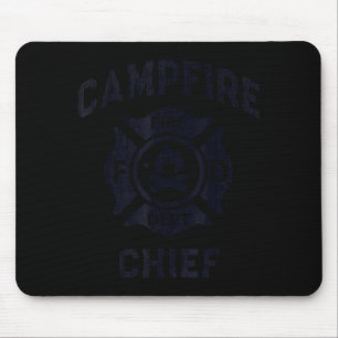 Tapis De Souris Directeur de camp d'été drôle de chef de campement