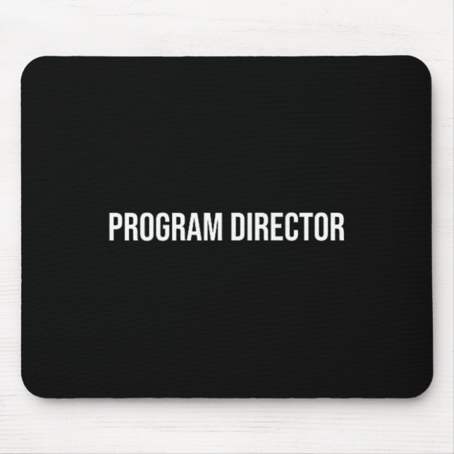 Tapis De Souris Directeur de programme Santé mentale  (Devant)