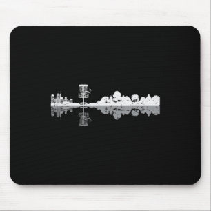 Tapis De Souris Disc Golf Arbres Paysage Frisbee Golfer Frolf Homm