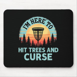 Tapis De Souris Disc Golf Fantaisiste - Malédiction Rétro de Frapp