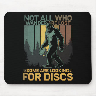 Tapis De Souris Disc Golf Sasquatch Bigfoot Disc Golfer Funny Disc
