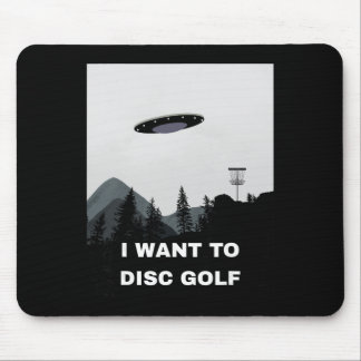 Tapis De Souris Disc Golf Ufo 