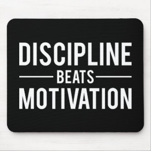 Tapis De Souris Discipline bat Motivation - Inspiration