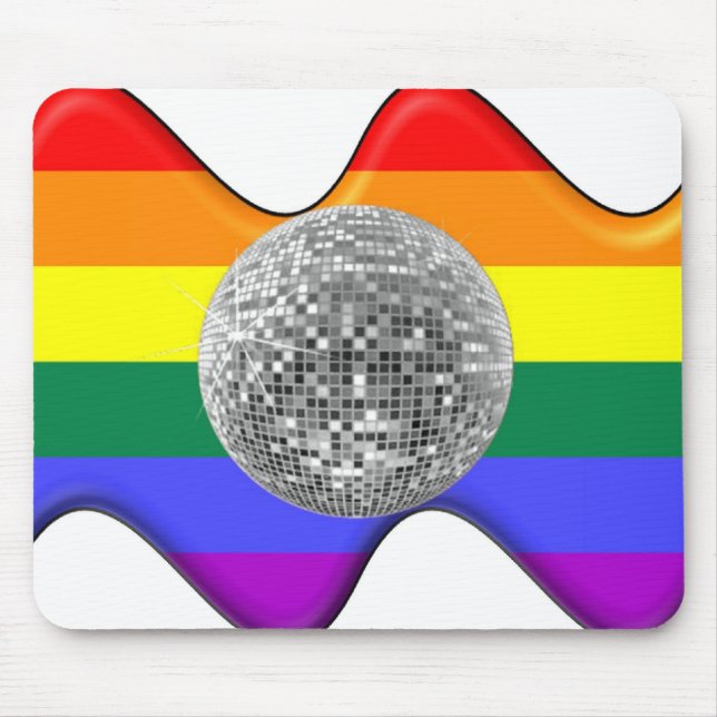 Tapis De Souris Disco gaie (Devant)