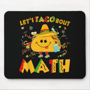 Tapis De Souris Discutons Taco De Math Drôle Cinco De Mayo Prof De
