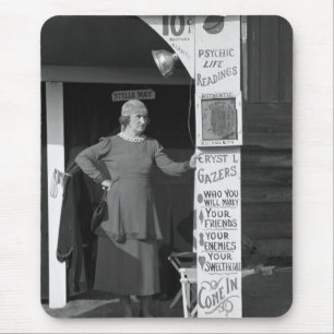 Tapis De Souris Diseur de bonne aventure de la Louisiane, 1938