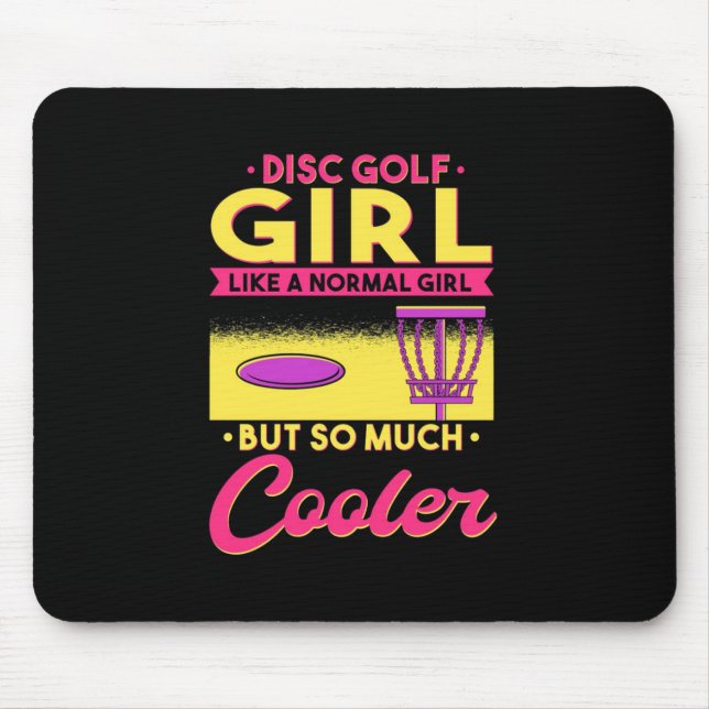 Tapis De Souris Disk Golf est Cool (Devant)