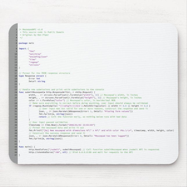 Tapis De Souris Disparaissent le code Mousepad (Devant)