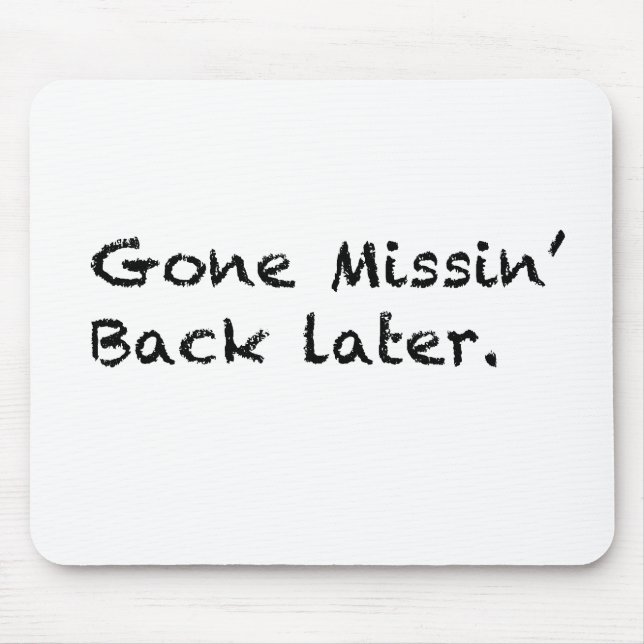 Tapis De Souris Disparue (Devant)