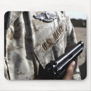 Tapis De Souris Dispositif de guerre de Corps des Marines de