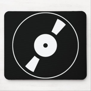 Tapis De Souris disque vinyle rétro