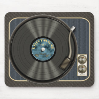 Tapis De Souris Disque vinyle vintage Mousepad