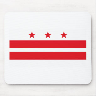 Tapis De Souris District de Columbia le drapeau Mousepad
