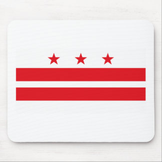 Tapis De Souris District de Columbia le drapeau Mousepad