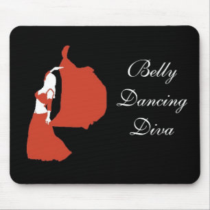 Tapis De Souris Diva de danse du ventre