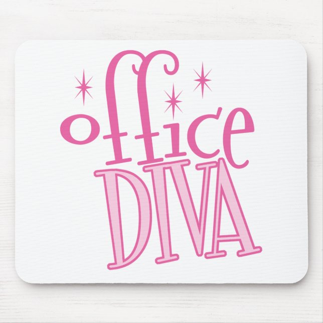 Tapis De Souris Diva Mousepad de bureau (Devant)