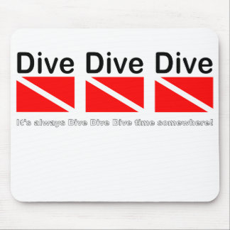 Tapis De Souris DIVE DIVE DIVE DIVE - Pad souris
