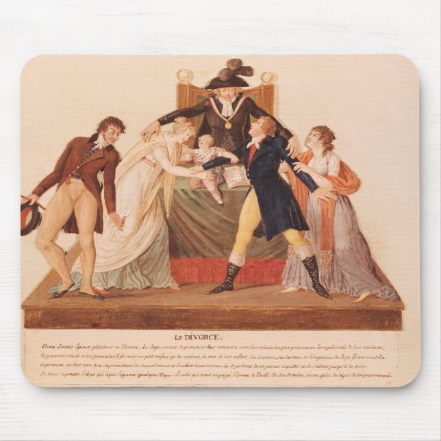 Tapis De Souris Divorce. La réconciliation (Devant)