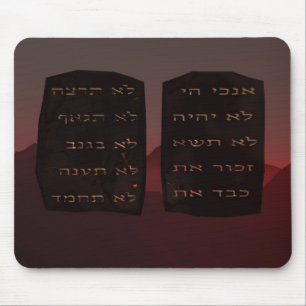 Tapis De Souris Dix commandements
