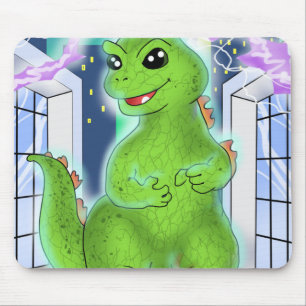 Tapis De Souris Dix petits monstres : Larry la souris Lizard Pad