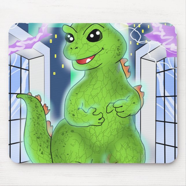 Tapis De Souris Dix petits monstres : Larry la souris Lizard Pad (Devant)