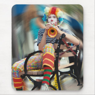 Tapis De Souris Dizzy Clown Mousepad