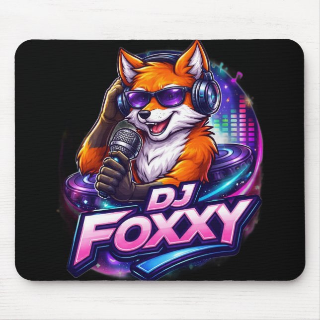 TAPIS DE SOURIS DJ FOXXY 2 (Devant)