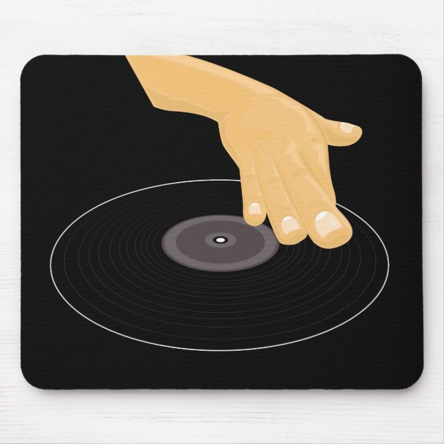 Tapis De Souris DJ Scratch (Devant)