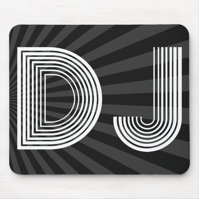 Tapis De Souris DJ vintage (Devant)