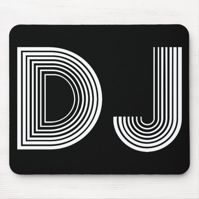 Tapis De Souris DJ vintage (Devant)