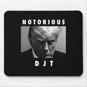 Tapis De Souris Djt Donald Trump Mug Shot Républicain 2024 Maga