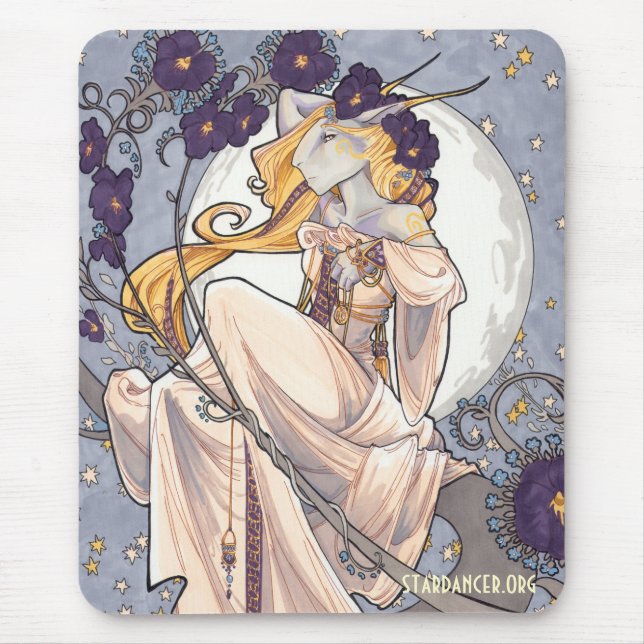 Tapis De Souris Dlane au crépuscule Mousepad (Devant)