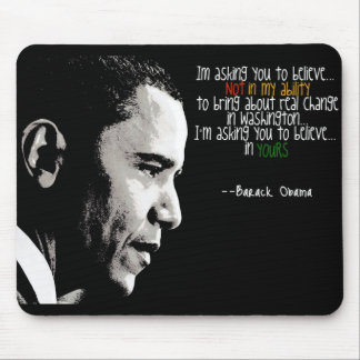 Tapis de souris d'Obama