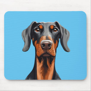 Tapis De Souris Doberman