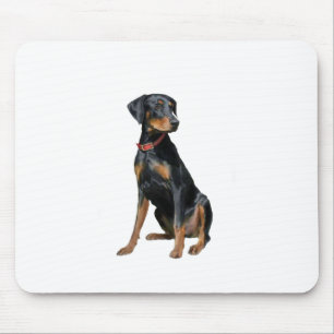 Tapis De Souris Doberman Pinscher (naturel)