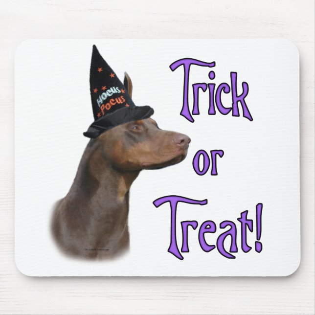 Tapis De Souris Doberman red Trick (Devant)