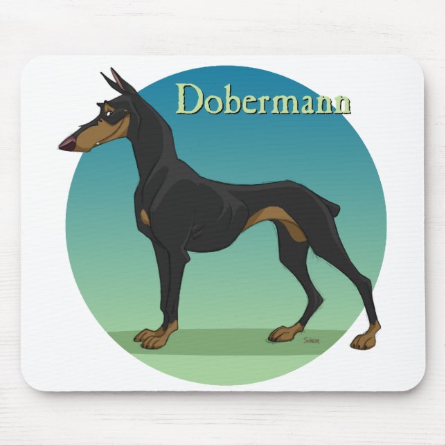 Tapis De Souris dobermann (Devant)