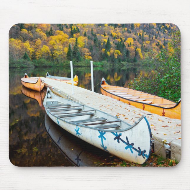 Tapis De Souris Dock de Rivière Jacques-Cartier | Rabaskas (Devant)