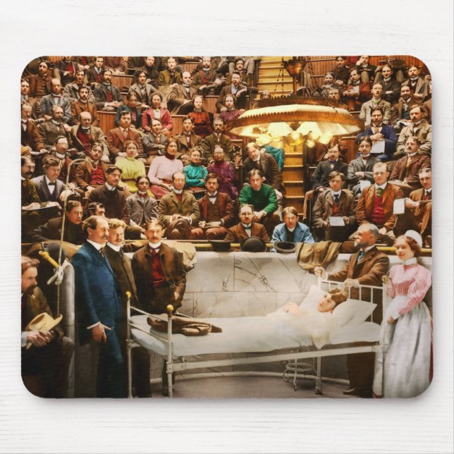 Tapis De Souris Docteur - Chirurgien - C'est en forgeant qu'on dev (Devant)