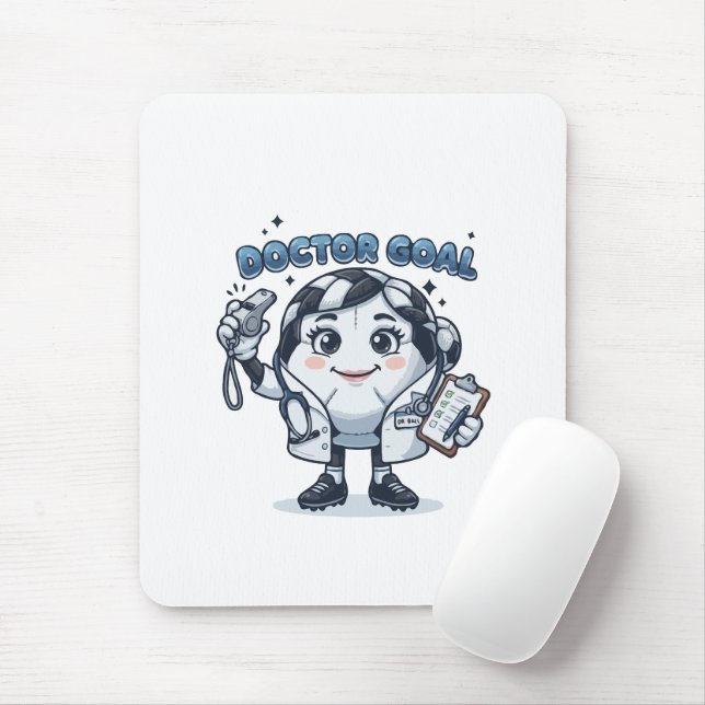 Tapis De Souris Docteur Goal Soccer (Avec souris)