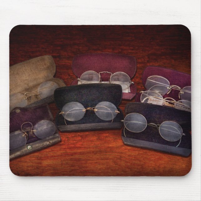 Tapis De Souris Docteur - optométriste - rangée d'Opticals (Devant)