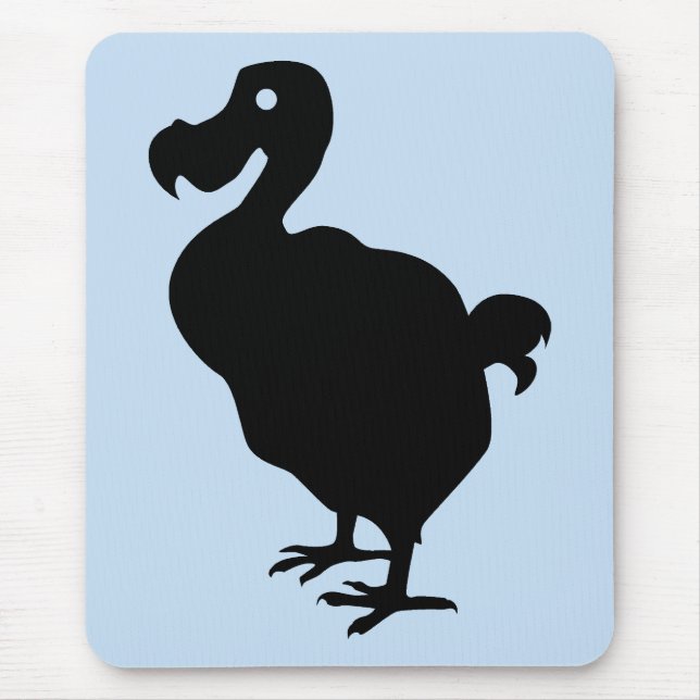 Tapis De Souris Dodo Silhouette (Devant)