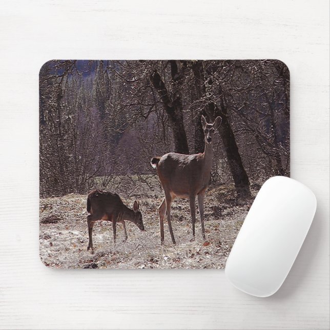 Tapis De Souris Doe et fawn..... (Avec souris)