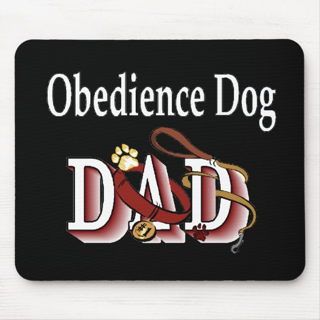Tapis De Souris Dog Obedience Dad (Devant)